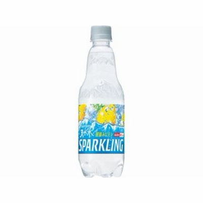 天然水スパークリングレモン 500ml サントリー