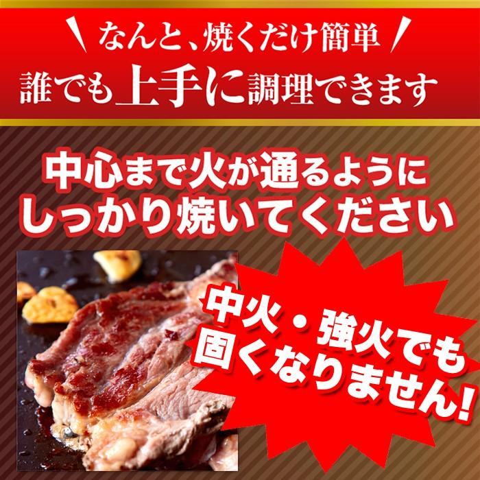 超特大!!通常のステーキ3枚分!!牛肩ロース熟成肉1ポンドステーキ(450g）