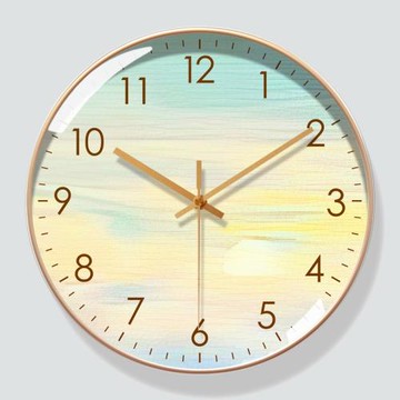 餐廳創意大氣客廳掛鐘現代裝飾鐘表家用時尚2025網紅掛鐘時鐘掛墻