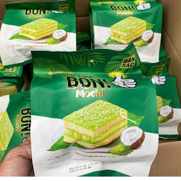 【現貨】越啡｜Orion 好麗友 青糯米麻糬蛋糕 Bánh ăn sáng Orion Mochi cốm dừa