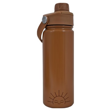 丹麥GRECH&CO 不鏽鋼直飲水壺 食品級304不鏽鋼 保溫保冷  想念橙  540ml  1個