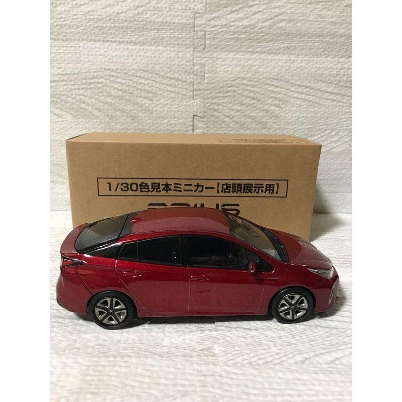 1/30 トヨタ 新型プリウス 後期 PRIUS 非売品 カラーサンプル ミニカー 