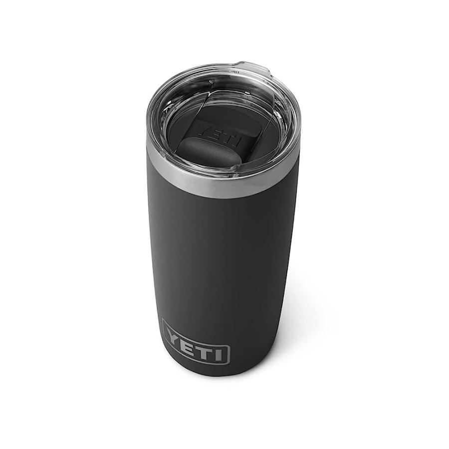 YETI Rambler 10 Oz Tumbler With Magslider Lid YRAM10TUM Black