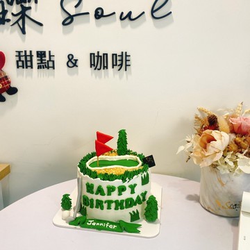 高爾夫主題 客製化蛋糕 紀念日 蛋糕 鑠甜點 生日蛋糕 台北 6吋