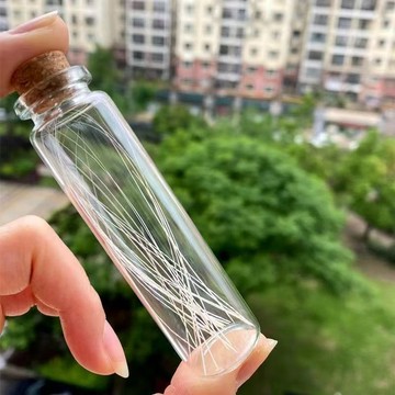 ⚡免運臺灣有貨⚡寵物毛髮衚須加長收納瓶收藏留念倖運許願專用狗狗衚須超長收集器