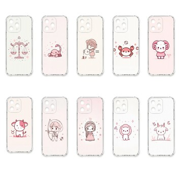 Reno 15 系列殼 TRON OPPO Reno 15F 少女粉色系星座 四角防摔 軟殼 手機殼
