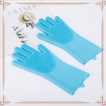 【24小時-臺中出貨】寵物用品洗澡手套狗狗貓咪擼貓泰迪金毛按摩硅膠加厚防抓防咬G3.4