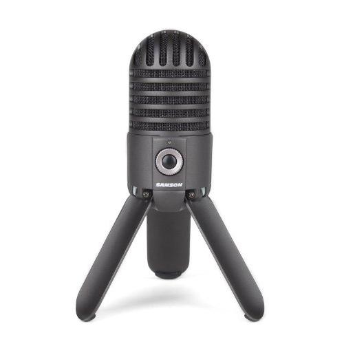 Samson Meteor Mic USB Studio Microphone (Titanium Black)(US Version importe 並行輸入品