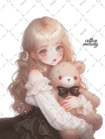 原創貼紙 no.1165 人物貼紙 原創貼紙 人物貼紙 女孩貼紙 原創人物貼紙