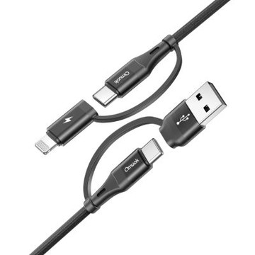 【amuok】四合一60W充電線 手機充電線 PD 快充線 蘋果 安卓