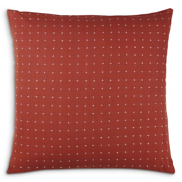 Anchal Cross-Stitch Throw Pillow