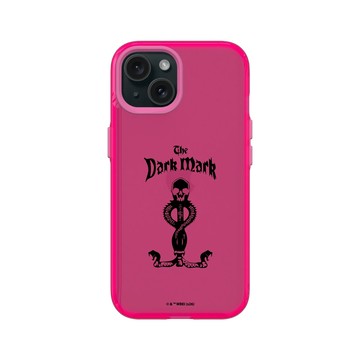 iPhone 15 Clear 粉漾桃 - 哈利波特 Harry Potter - 黑魔標記