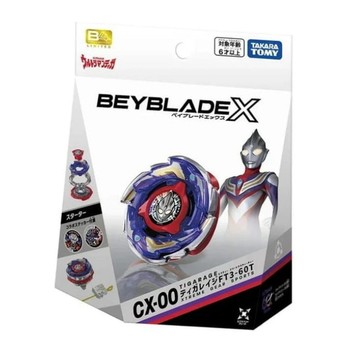 BEYBLADEX 戰鬥陀螺 CX-00 迪卡狂怒 FT3-60T 台版 有QR碼可用 陀螺 4904810080640