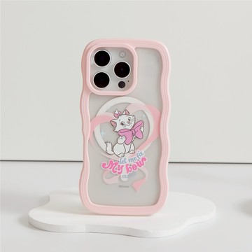 【TOYSELECT】Disney Cats And Dogs-優雅的瑪麗貓款雲朵波波MagSafe iPhone手機殼