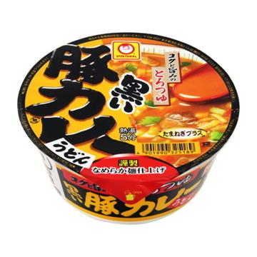 東洋水産 マルちゃん  黒い豚カレーうどん  カップ  87g  x  12