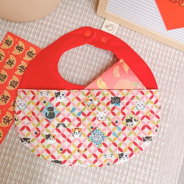 【西霏夢栗 。七寶紋喵喵】紅包兜。過年款。飯糰紅包兜