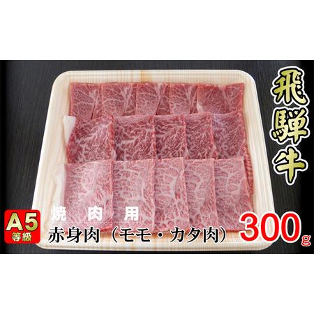 ふるさと納税 牛肉 飛騨牛 焼き肉 セット 赤身 モモ 又は カタ 300g 黒毛和牛 A5 美味しい お肉 牛 肉 和牛 焼肉 BBQ バーベキュー  【岐阜県.. 岐阜県揖斐川町