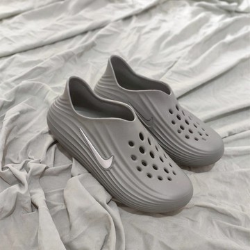 NIKE REACTX REJUVEN8 灰 石頭灰 涼拖鞋 洞洞 防水 休閒 男款 HV5060-002