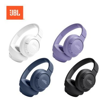 【JBL】Tune 720BT 藍牙無線頭戴式耳罩耳機(四色)