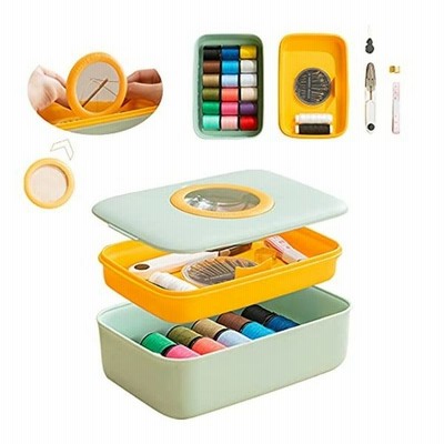 Allmira 裁縫セット ソーイングセット 裁縫 道具 セット 拡大鏡付き 手芸 お裁縫セット 大人 大容量 おしゃれ さいほうセット 携 通販 Lineポイント最大get Lineショッピング