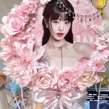 花扇大王扇爆款新款花扇大王扇來圖定製明星演唱會diy成品...生日禮物 禮物
