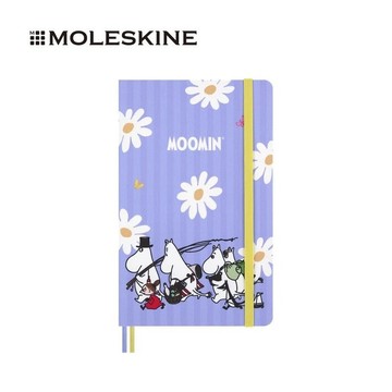 【MOLESKINE】姆明限量筆記本 | L型橫線・淺紫