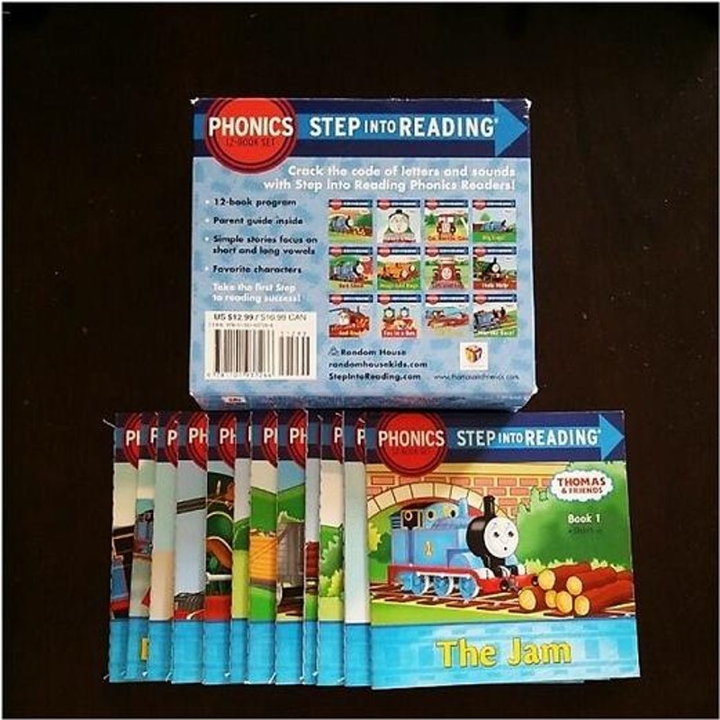 Thomas トーマス フォニックス ボックスセット 英語絵本12冊セット Phonics Step into Reading 英語学習/ラーニング/アルファベット/リーディングプログラム/子  | LINEブランドカタログ