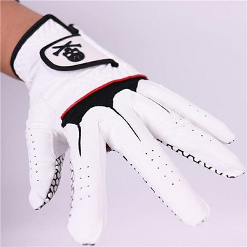 可水洗 韓國高爾夫手套 男士耐磨透氣彈力蜂窩硅膠防滑超纖手套