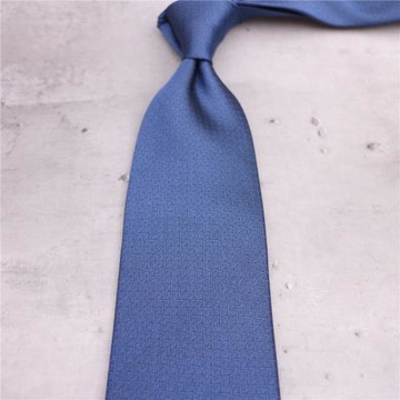 高品質霧霾藍色純桑蠶絲真絲禮盒裝寬版商務工作八厘米正裝男領帶