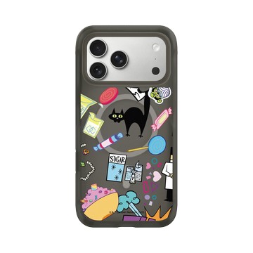 iPhone 17 Pro Max AirX 本質黑 - The Powerpuff Girls 飛天小女警 - 貼紙款