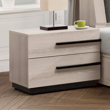 文創集 艾美1.8尺二抽床頭櫃-54x41x46cm免組