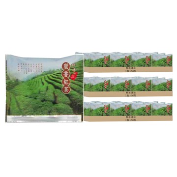 熊本清茶 坪林典藏蜜香紅茶原片式茶包  3g  50包  3盒
