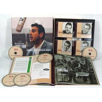 Tennessee Ernie Ford Portrait of an American Singer ［5CD BOOK］ CD