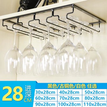 家用酒柜櫥柜簡易倒掛懸掛紅酒杯架高腳杯架紅酒架擺件紅酒杯架