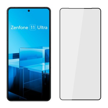 YADI ASUS Zenfone 11 Ultra 6.78吋 2024  專用 水之鏡 AGC 全滿版手機玻璃保護貼