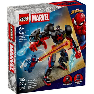 [樂享積木] LEGO 76337 邁爾斯摩拉斯機甲大戰蜘蛛人 超級英雄系列