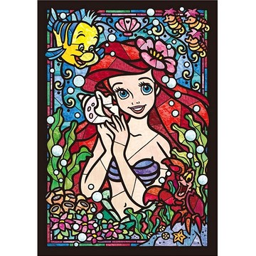 TENYO拼圖 DSG-266-751 (透明小片)彩繪玻璃艾莉兒18.2*25.7