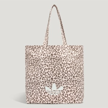 Adidas 愛迪達 Leopard Tote LC8238 托特包 肩背 手提 棕 豹紋 收納