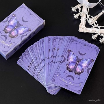大促優惠囉😊Tarot韋斯特經典高顔值蝴蝶78張塔桌羅新款原創學習塔牌蝴蝶卡牌
