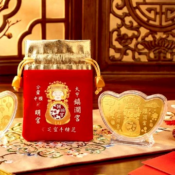 【媽祖聯名】招財金錢母(附小絨布帶)｜寶芝靈X朝明宮