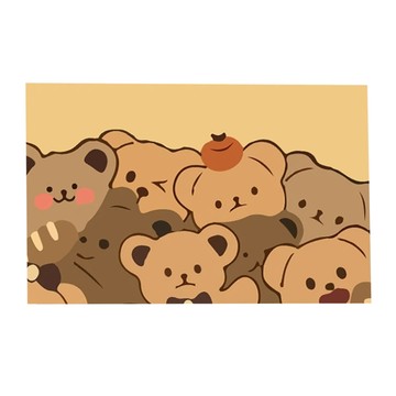 喬木居家 卡通動物造型硅藻泥踏墊  90 x 60cm  卡通11  1個