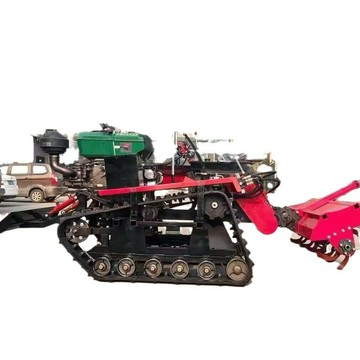 附發票 旋耕機 微耕機 乘坐式履帶式旋耕機 微耕機水田小型田園管理機 弄用果園多功能開溝