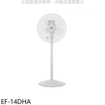 【SANLUX 台灣三洋】【EF-14DHA】14吋變頻遙控電風扇