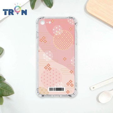TRON IPhone 7/8/SE2 日系和風圓點散花系列 四角防摔載具殼 軟殼 手機殼
