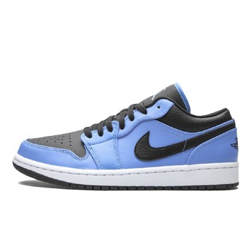 AIR JORDAN 1 LOW UNIVERSITY BLUE BLACK