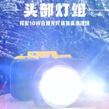 創濤頭燈伸縮調焦頭燈激光炮可調燈可聚燈可伸縮照明頭燈現貨現發