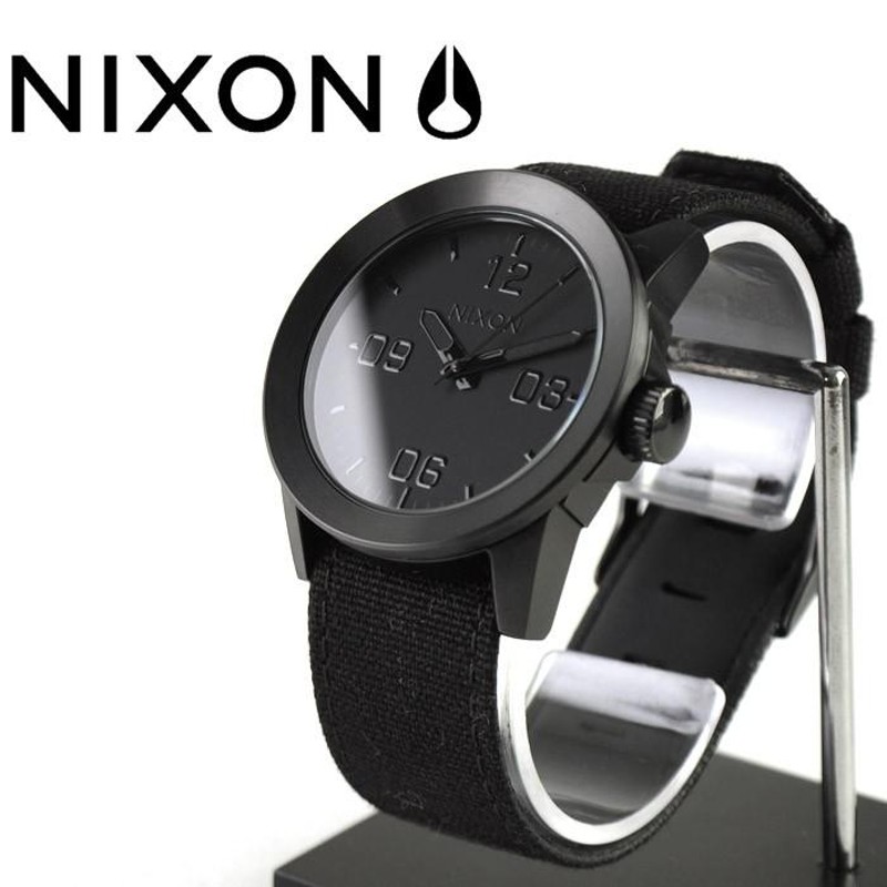 ニクソン NIXON 腕時計 プライベート PRIVATE オール ブラック オール