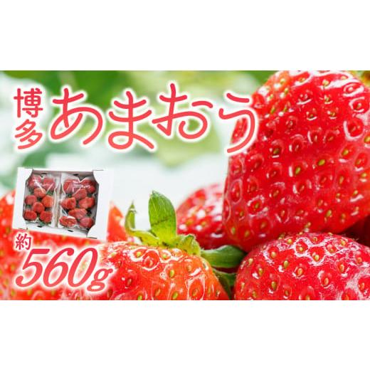 ふるさと納税 福岡県 久留米市 福岡県産あまおういちご　約280ｇ以上×２パック