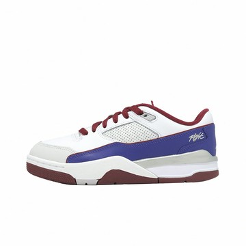 Nike 休閒鞋 Jordan Flight Court GS 大童 女鞋 白 藍 緩震 IM3364-151