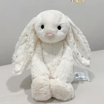 【預購】JELLYCAT 邦尼兔 星星耳 奶油白 23cm 送禮推薦💝 毛絨公仔 海外代購保證正版 情人節禮物 生日禮物